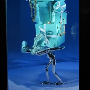 Authentic Tiffany and Co. Christmas displays